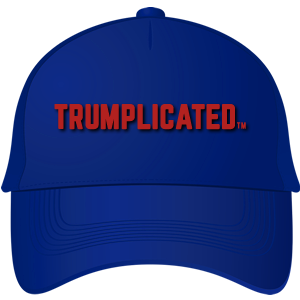 Blue Cap with text