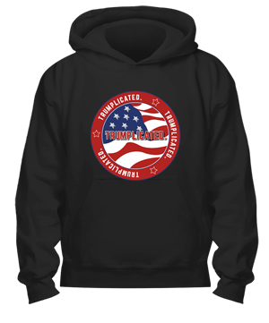 Black Hoodie with Trumplicated logo