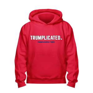 Red Hoodie with text