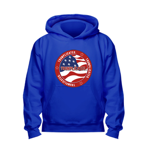 Blue Hoodie with logo